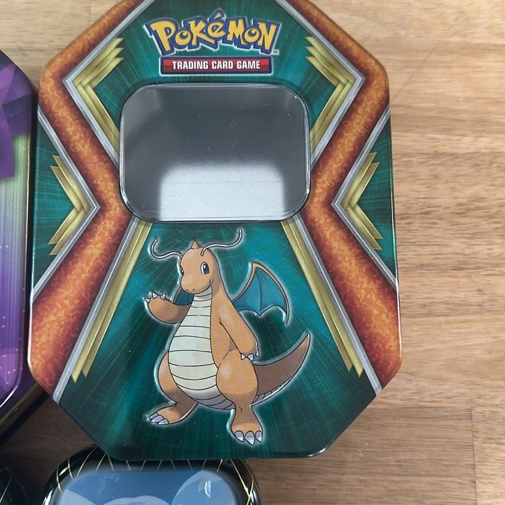 POKEMON EMPTY tins